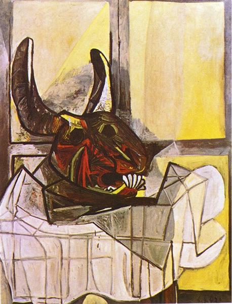 Pablo Picasso Painting Bullfighting Scene The Torero Is Raised